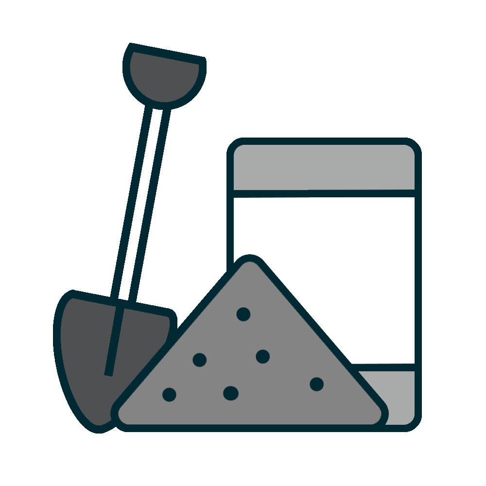 Suministros para la construcción de pozos